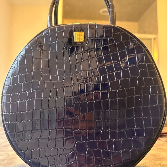 Vintage Givenchy make up bag navy blue - Picture 2 of 8